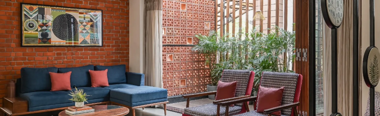 Brick facade cladding